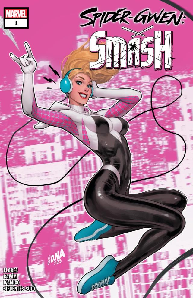 Cover for Spider-Gwen: Smash issue 1
