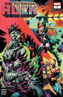 Cover for Infernal Hulk issue number 7