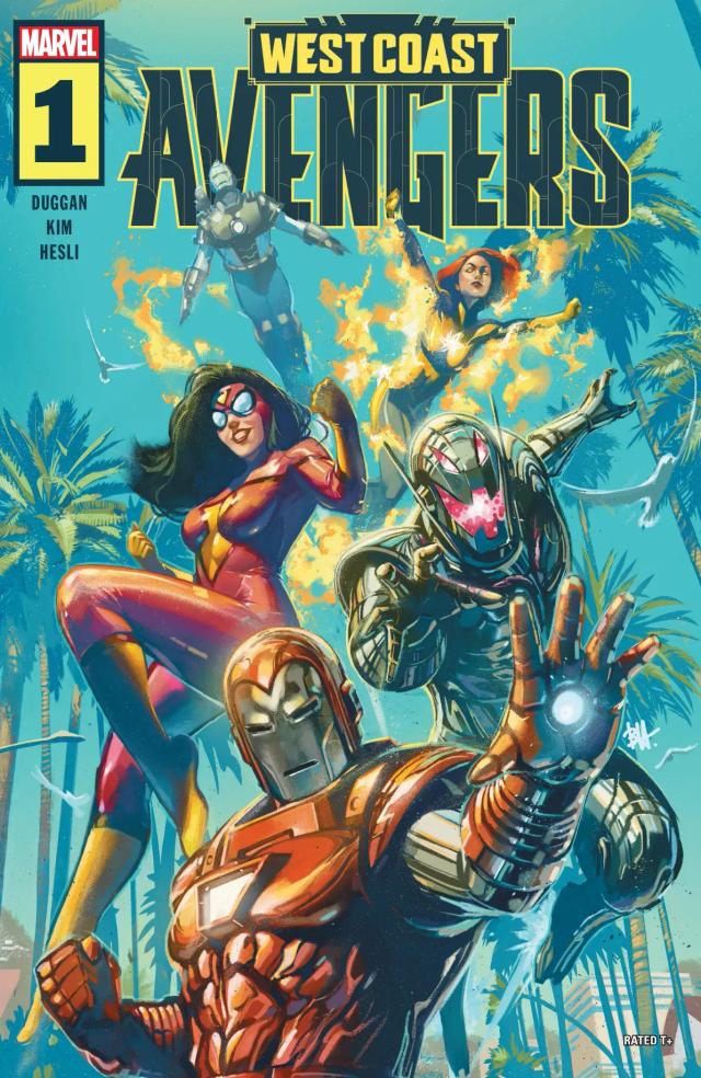 Cover for West Coast Avengers issue 1