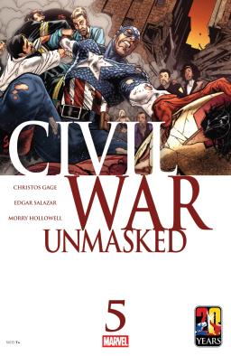 Cover for Civil War: Unmasked issue number 5