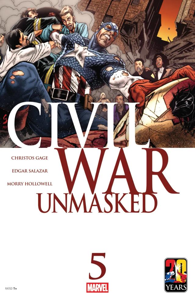 Cover for Civil War: Unmasked issue 5