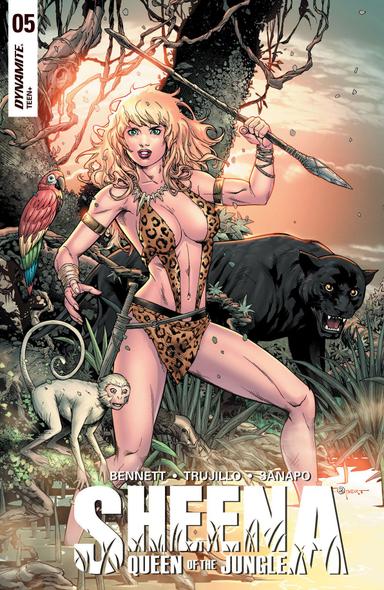 Cover for Sheena: Queen of the Jungle issue number 5