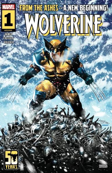 Cover for comic book series called Wolverine Vol. 8