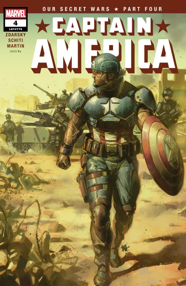 Cover for Captain America issue 4