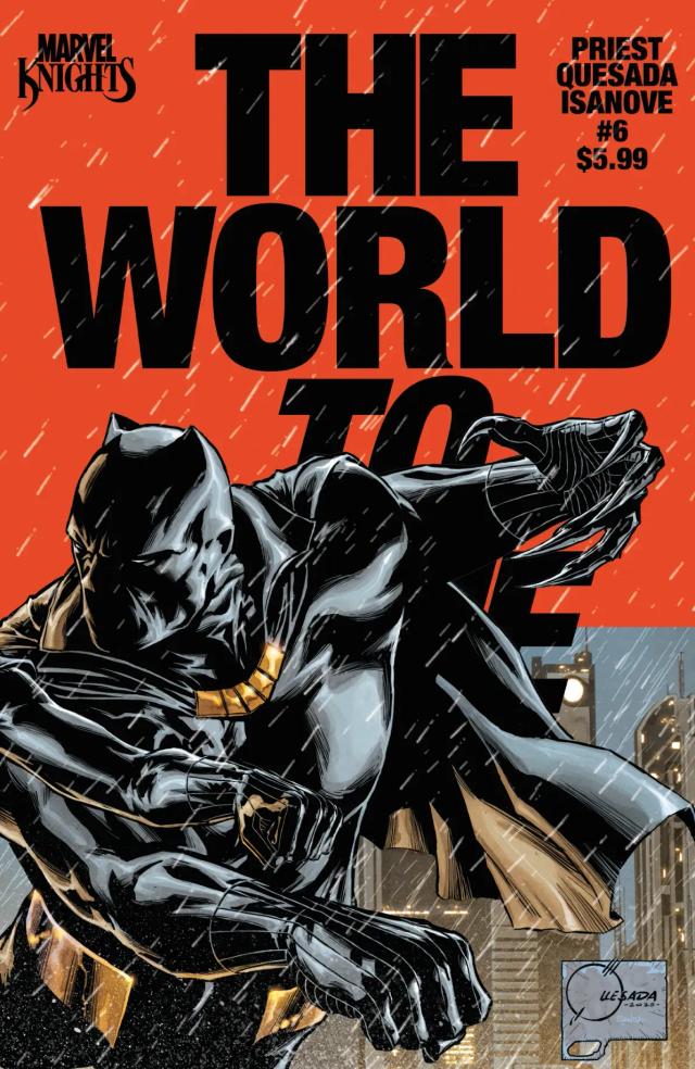 Cover for Marvel Knights: The World To Come issue 6