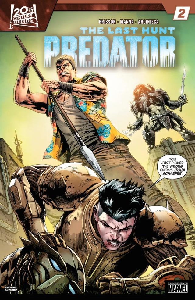 Cover for Predator: The Last Hunt issue 2