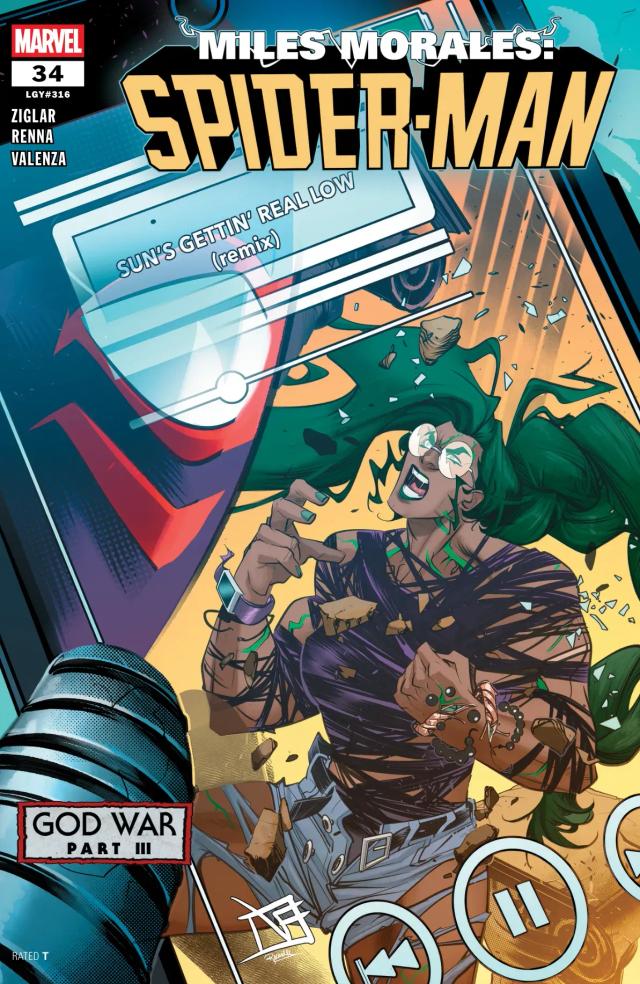 Cover for Miles Morales: Spider-Man issue 34