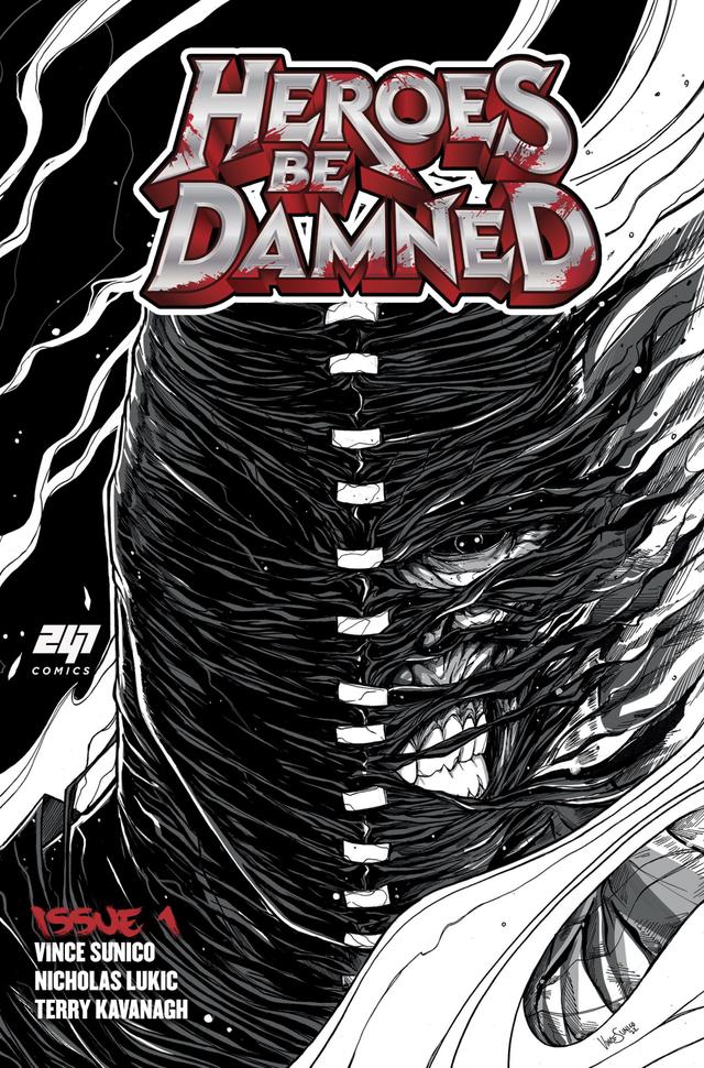 Cover for Heroes Be Damned issue 1