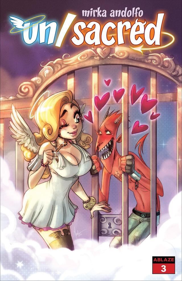 Cover for Mirka Andolfo's Un/Sacred issue 3