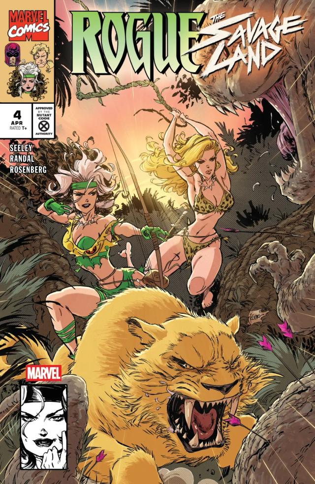 Cover for Rogue: The Savage Land issue 4
