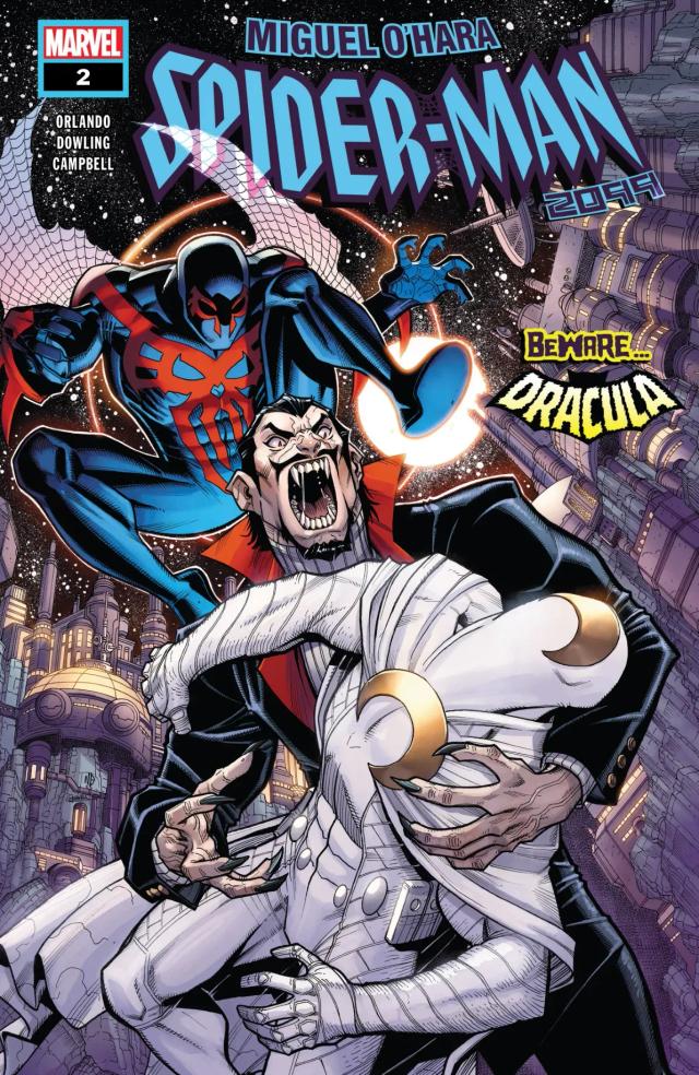 Cover for Miguel O'Hara: Spider-Man: 2099 issue 2
