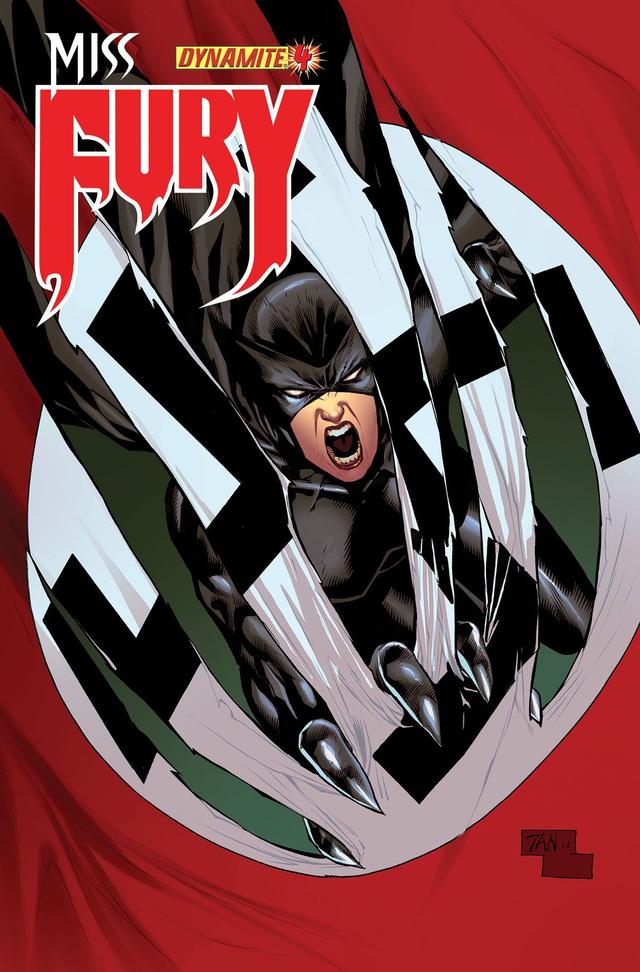 Cover for Miss Fury issue 4