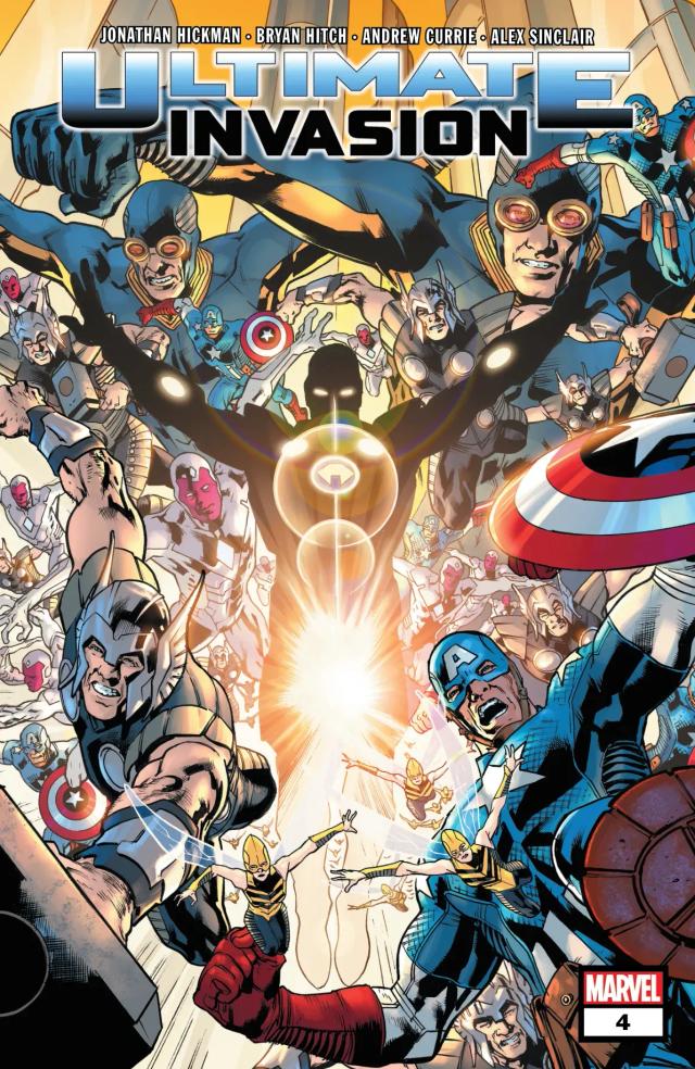Cover for Ultimate Invasion issue 4
