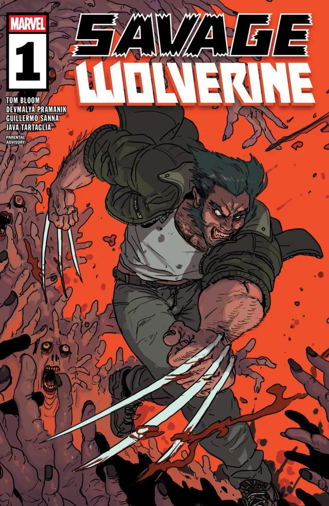 Cover for Savage Wolverine issue 1