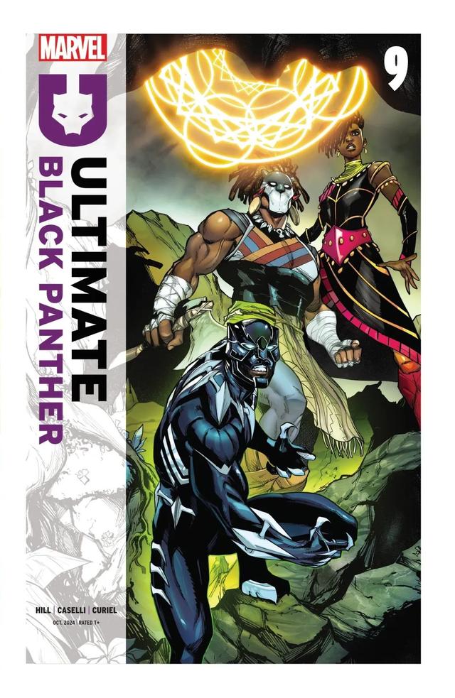 Cover for Ultimate Black Panther issue 9