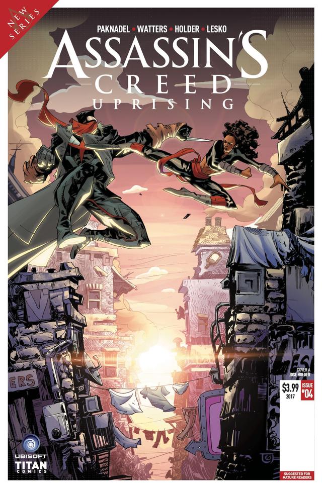 Cover for Assassin's Creed Uprising: Common Ground issue 4