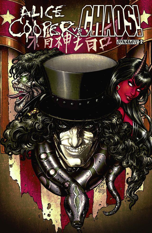 Cover for Alice Cooper Vs Chaos! issue 2