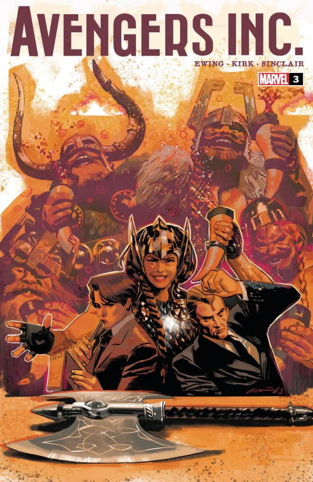 Cover for Avengers Inc. issue 3