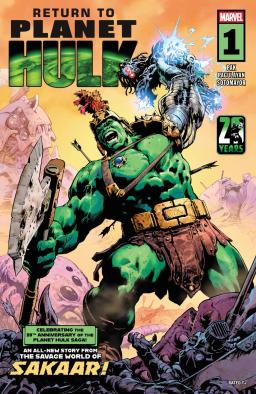 Cover for Return To Planet Hulk issue number 1