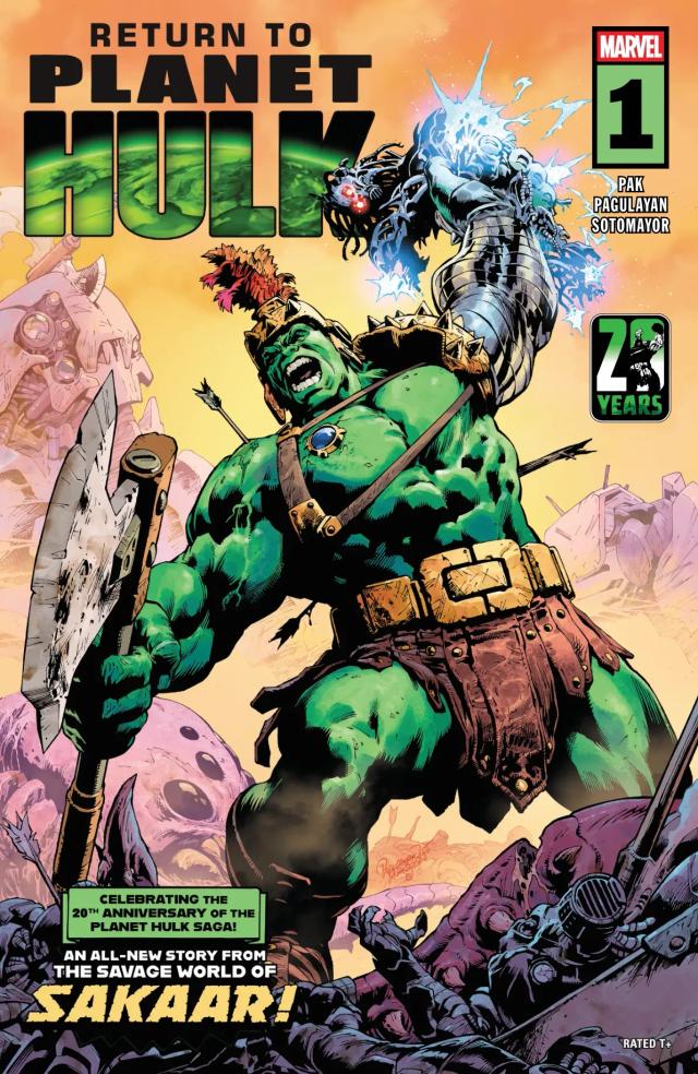 Cover for Return To Planet Hulk issue 1