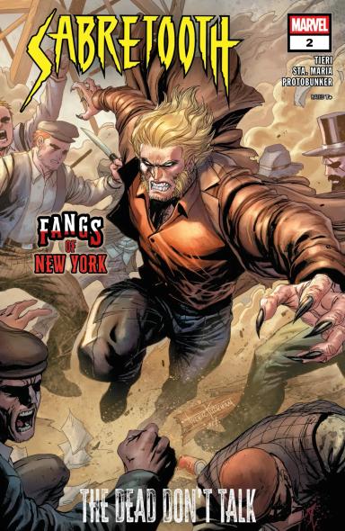 Cover for Sabretooth: The Dead Don't Talk issue number 2