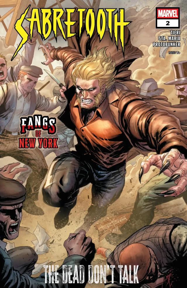 Cover for Sabretooth: The Dead Don't Talk issue 2