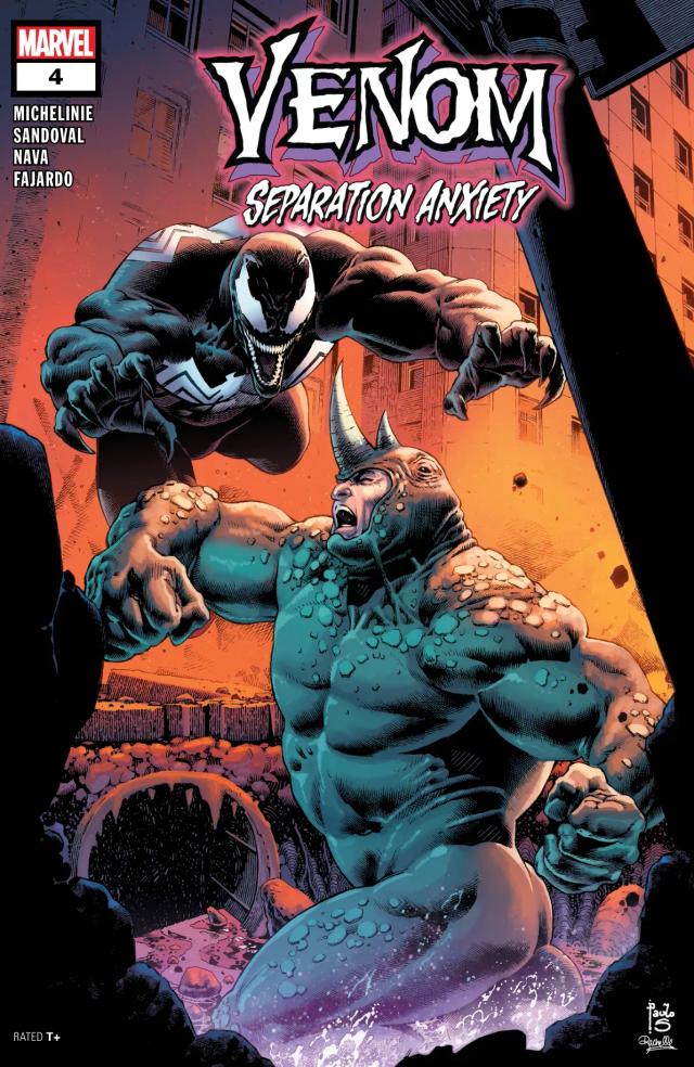 Cover for Venom: Separation Anxiety issue 4