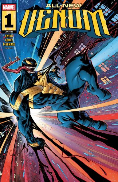 Cover for comic book series called All-New Venom