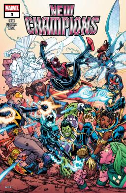 Cover for New Champions issue number 3