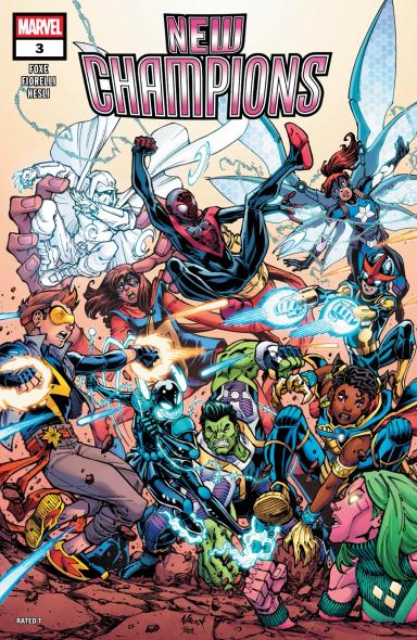 Cover for New Champions issue number 3