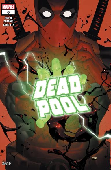 Cover for comic book series called Deadpool Vol. 8