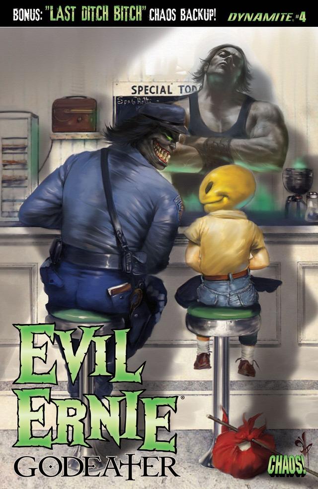 Cover for Evil Ernie: Godeater issue 4