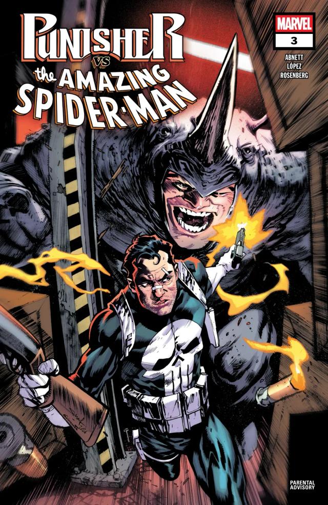 Cover for Punisher Vs. Spider-Man issue 3
