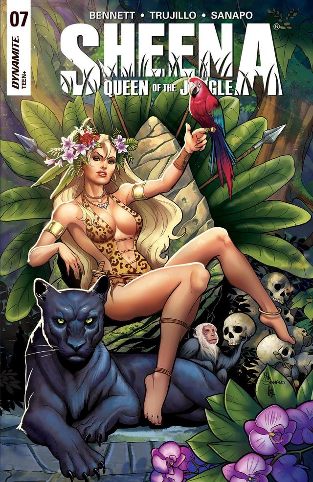 Cover for Sheena: Queen of the Jungle issue 7