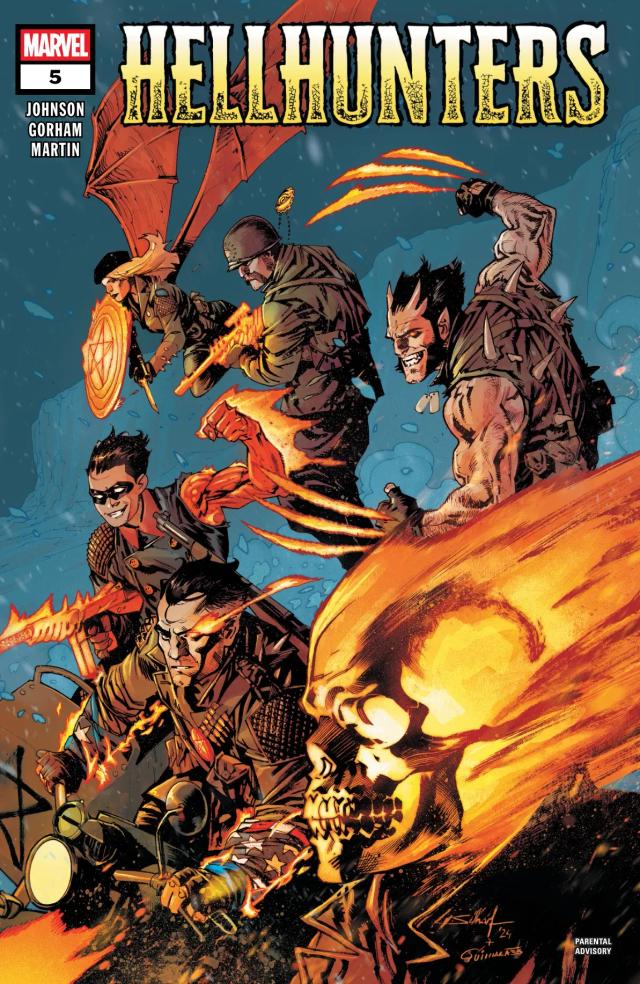 Cover for Hellhunters issue 5