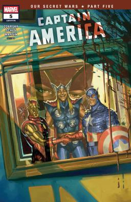 Cover for Captain America issue number 5