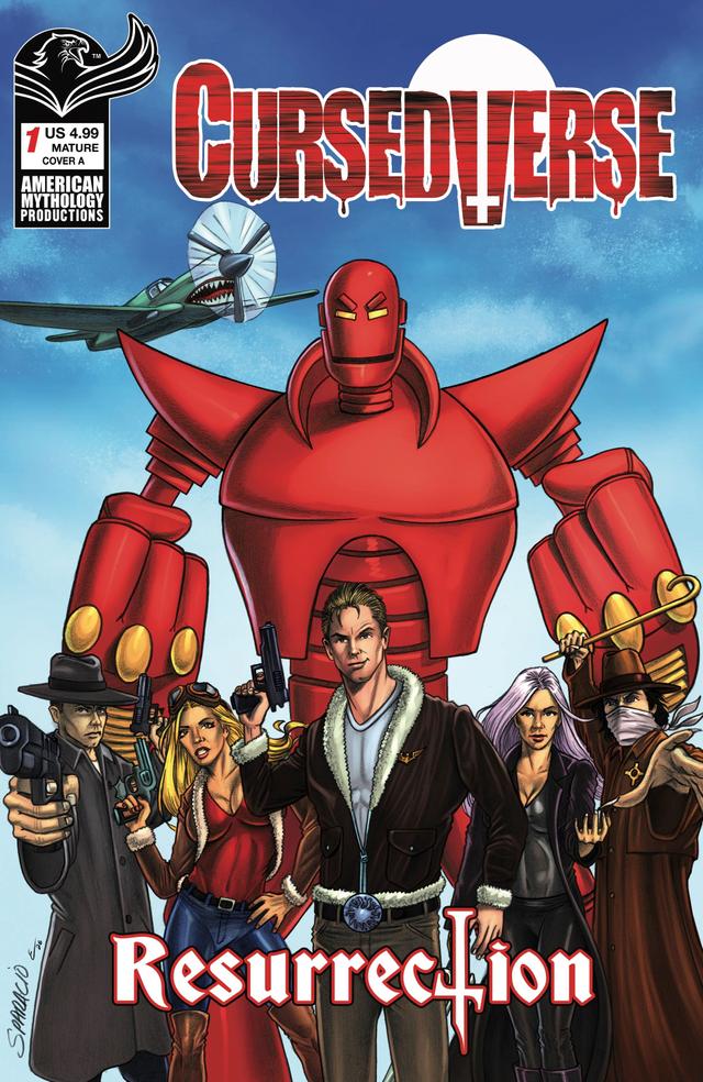 Cover for CursedVerse: Resurrection issue 1