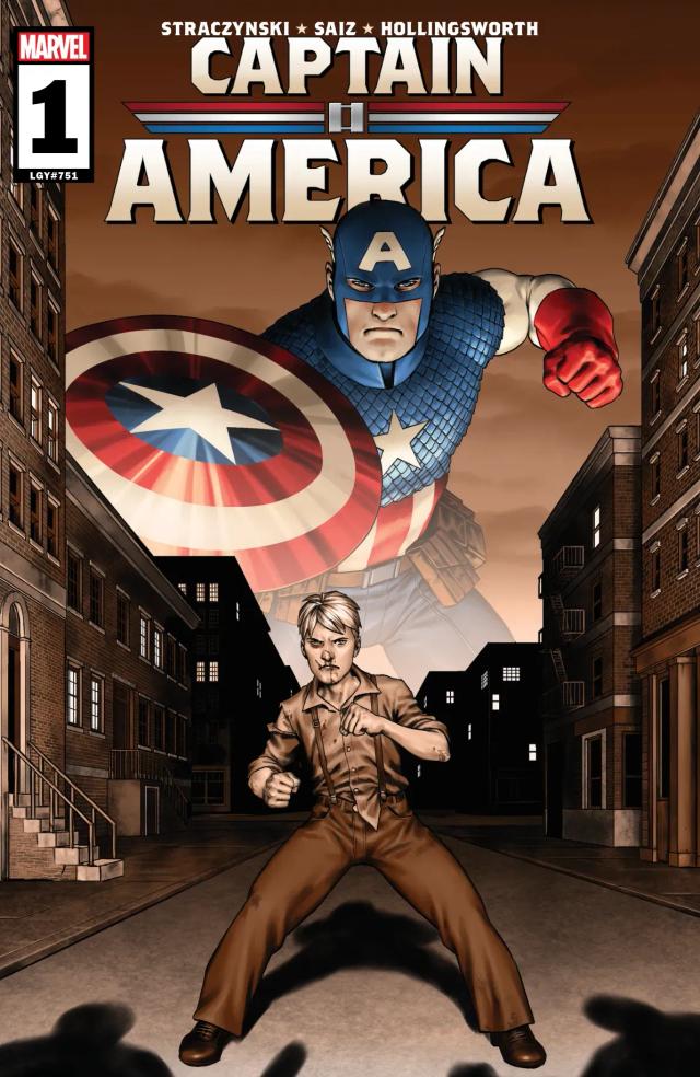 Cover for Captain America issue 1