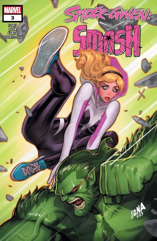 Cover for Spider-Gwen: Smash issue 3