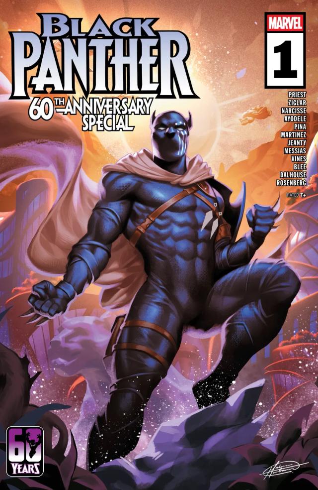 Cover for Black Panther 60th Anniversary Special issue 1