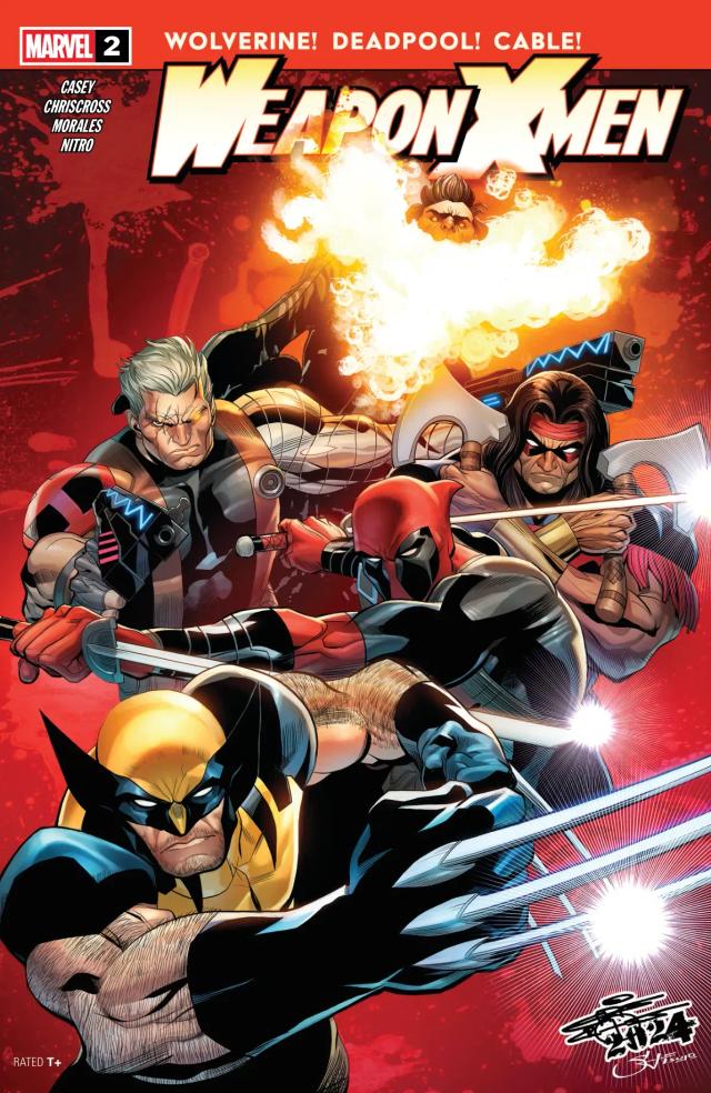 Cover for Weapon X-Men issue 2