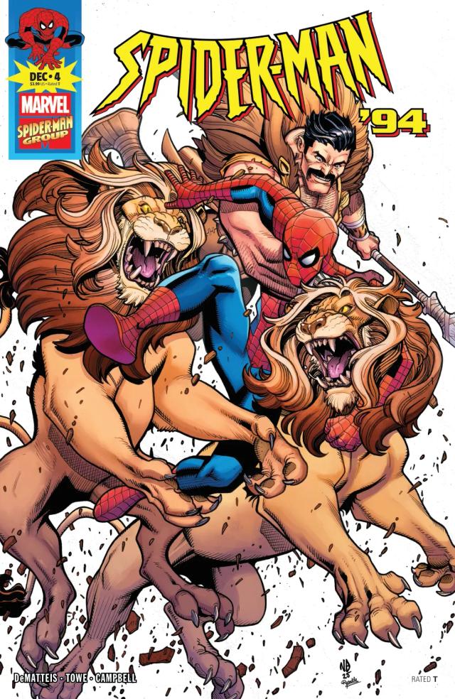 Cover for Spider-Man '94 issue 4