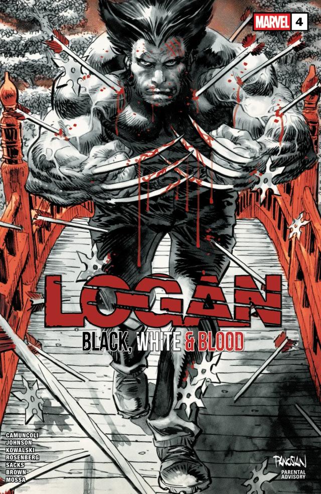 Cover for Logan: Black, White & Blood issue 4