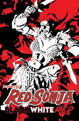 Cover for Red Sonja: Black, White, Red issue number 7