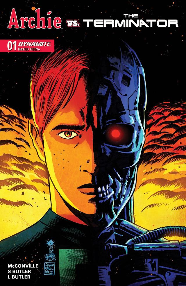 Cover for Archie Vs The Terminator issue 1