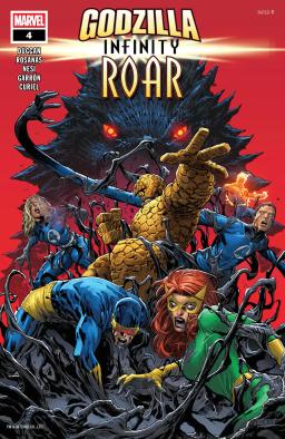 Cover for Godzilla: Infinity Roar issue number 4