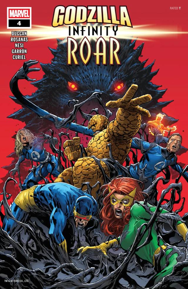 Cover for Godzilla: Infinity Roar issue 4