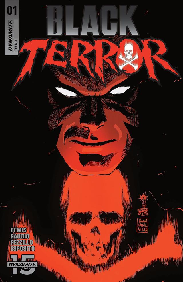Cover for Black Terror issue 1