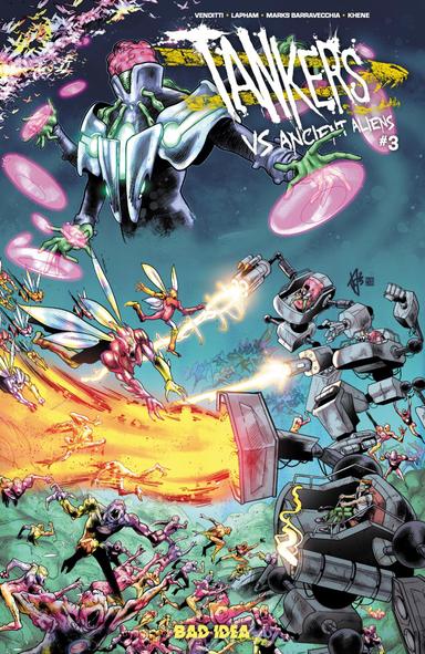 Cover for TANKERS VS ANCIENT ALIENS issue number 3