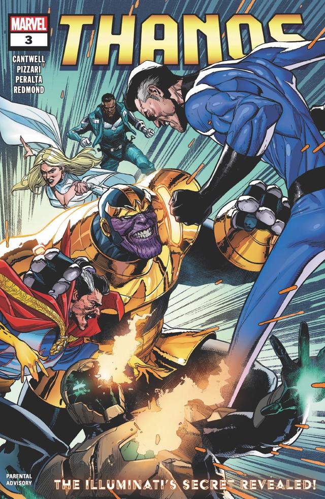 Cover for Thanos issue 3